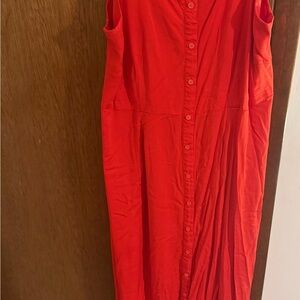 Ava & Viv Vibrant Red Maxi Dress